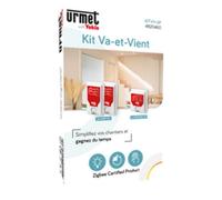 Kit Va-et-Vient Radio Zigbee : 1 télérupteur & 2 émetteurs encastrés programmé - URMET KITVV-UP