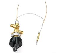 Kit Vanne pour gaz Four avec Protection Flamme - Valve Sécurité Cuisinière en Métal pour Réparation Foyer(C)