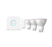 Kit variateur de lumière + 3 ampoules Philips Hue LED GU10 3x4.2W 2000-6500K onforme]