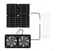 Kit Ventilateur 30x30cm pour aluminium Kit Ventilateur 30x30cm | pour puissance 20W, étanchéité IPX7, élimine air chaud, pour idéal serre et poulailler, panneau inclus