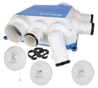 Kit Ventilation Basse Conso Avec Bouche Manuelle - Quinoa Residentiel