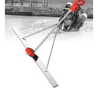 Kit vibratoire pour chape de béton électrique, outil de finition pour béton, règle de nivellement de surface en béton, alimentée par piles, chape de finition de surface de béton électrique sans fil