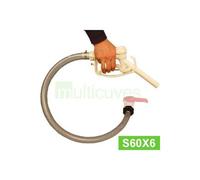 Kit Vidange cuve eau 1000 L S60X6 - Tuyau 1 m + Pistolet