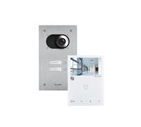 Kit Vidéo 2 Bp, Platine Switch + Moniteur Mini Main Libre - COMELIT KIX0102
