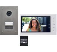 Kit vidéo couleur anti vandales encastré 2 fils intégral - AIPHONE - 130441