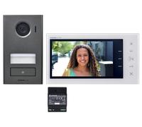 Kit vidéo couleur antivandales saillie 2 fils intégral JVS1V AIPHONE 130440