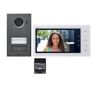 Kit portier Vidéo AIPHONE JVS1V - Ecran 7'' - Platine de rue en saillie - 130440