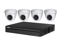 Kit vidéo Surveillance DAHUA 4 caméras dômes de 5 Mpx