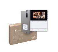 Comelit PL8461V Vidéophone Quadra E People Simplebus 2 Moniteur 4.3 Blanc