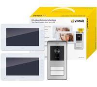 KIT VIDÉOPHONE POUR MAISON DOUBLE « K42911 » VIMAR Avec deux écrans 7 pouces