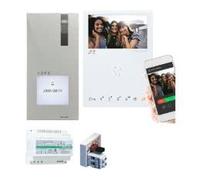 Kit vidéophone QUADRA 2 fils et moniteur interieur Mini mains libres Wi-Fi. accès à distance - COMELIT -