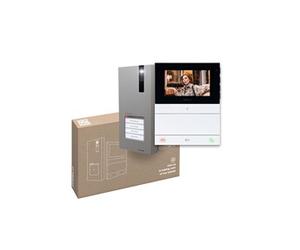 Kit Vidéophonie 4 habitations platine QUADRA (4893M) + moniteur mains libres 4.3" - - PL8461VBM