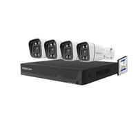 Kit vidéosurveillance numérique PoE 4 caméras V8EP avec Disque Dur 2T Inclus - Foscam