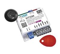 Kit VIGIK 1 porte, 10 appartements avec 3 badges résidents programmés par logement - URMET 16090010