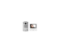 Bticino BT364618 Kit Portier Vidéo Couleur Classe 100 Basique avec Écran 5pouces et Boucle, Inductive Blanc