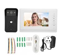 Kit visiophone avec écran TFT, système d'interphone vidéo filaire à vision nocturne pour une sécurité renforcée, caméra infrarouge grand