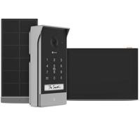 EZVIZ Vidéophone connecté EP7 - écran tactile 7 pouces 2K (3MP) solaire sans fil Noir/Argent
