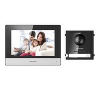 Kit Visiophone IP Hikvision 2MP PoE 1 Bouton IP65