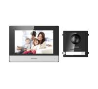 Kit Visiophone IP Hikvision 2MP PoE 1 Bouton IP65