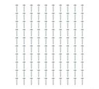 Kit Visserie Menuiserie Intérieure 100PCS Boîte(20mm) | Filetage grossier, acier trempé, tête pour robuste, anti-cassure, pour idéal pour bois tendre et MDF
