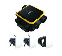 Kit VMC autoréglable simple flux EasyHome Auto DHU Compact ALDES