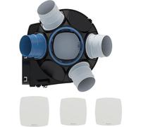 Kit VMC simple flux autoréglable à détection d'humidité Agalina