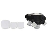 KIT VMC Simple Flux Autoréglable Autocosy Line Atlantic avec 3 Bouches