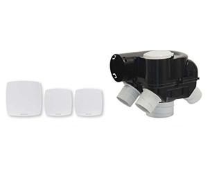 KIT VMC Simple Flux Autoréglable Autocosy Line Atlantic avec 3 Bouches