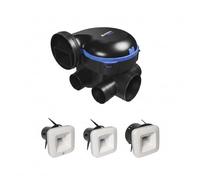Kit VMC simple flux EasyHome Hygro Classicc avec Bouches BDH ELEC