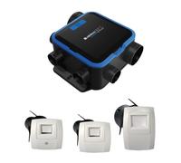 Kit VMC simple flux EasyHOME hygroréglable compact classic - ALDES 11033049