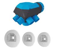Kit VMC simple flux hygroréglable – Gauli – Grand logement – Basse consommation – Jusqu’à T7 – 292 m³/h – 17 dB – RT 2012
