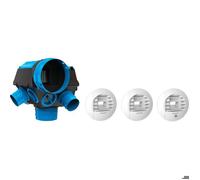 Kit piles Hygrocosy BC 2 VMC hygro basse conso 6 sanitaires (3 bouches) - ATLANTIC - 412320