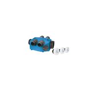 Kit VMC simple flux hygroréglable Infinity BC basse conso Ultra silencieux, logement T1-T7 avec kit bouches à piles - NATHER - 990587