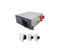 Kit VMC simple flux hygrovariable extra-plate + 3 bouches design - - KVVPLD