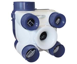 Kit VMC standard pour habitat pavillonnaire du T1 au T7 jusqu'à 4 sanitaires - UNELVENT - 604140