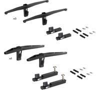 Kit Zero de supports pour étagères en bois et module