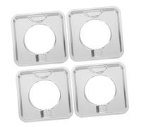 KITANDOVE 4pièces Plateau De Carré Pour Panier Anti- à Haute Température Pour Cuisinière à Accessoire Pratique Pour Cuisine