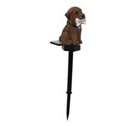 KITANDOVE Lampe Solaire De Jardin En Forme d 39 Animal Lampe Solaire Sur Piquet Pour Jardin En Forme De Chien Lumière Décorative à Led Pour Paysage