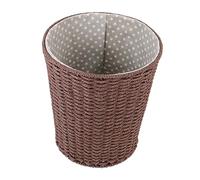 KITANDOVE panier de rangement poubelle en osier corbeille à papier en osier organisateur de ménage panier à linge boite rangement organisateur d'articles divers panier ménager le fer Coffee