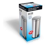 Stuntwinkel.nl Poubelle à pédale en inox (30 litres)