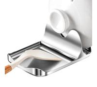Kitchen Countertop Organizer Tray Cooking Spatula Stand Stainless Steel | Spoon Rest Stainless Steel Cooking Utensil Storage with Pot Lid Rack Spatula Rest Counter Bar Dining Room Home Apartment