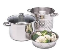 KITCHEN CRAFT - CLEARVIEW - CUISEUR VAPEUR - ACIER INOXYDABLE - 7,5 LITRES