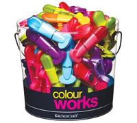 Kitchen Craft Colourworks Sac Clips