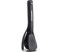Kitchen Craft - Kit de 5 Ustensiles de Cuisine Magnétiques en Silicone, Rangement Facile, 9 x 9 x 30 cm - Noir