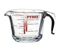 Pyrex - Broc Mesureur 0,25L - Verre Doseur en Verre Pour Préparations Culinaires - Verre Borosilicate Trempé Ultra-Résistant - Dosage Simple et rapide - Graduations Longue Durée - Ustensile de Cuisine