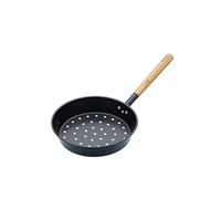 Kitchen Craft - Poêle à Marrons et Châtaignes en Acier au Carbone, 27 cm