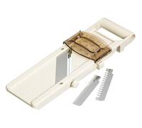 Kitchen Craft Professional Japanese Mandoline with Three Blades and Safety Guard