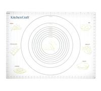 Kitchen Craft - Tapis à Pâtisserie Non-Adhérent avec Échelles et Mesures, Plastique, 61 x 45 cm
