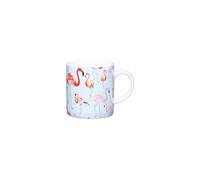 Kitchen Craft Tasse à café en Porcelaine Flamingo Multicolore 80 ML 8 x 6 cm