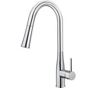 Kitchen faucet with pull-out spout - 2 jet types